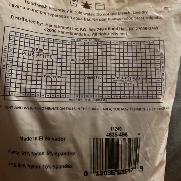 💜 Hanes Silk Reflections Silky Sheer Non-Control Top 3 PackColor:Barely There - Picture 6 of 6